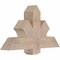 Ekena Millwork Redmond Smooth Timber Gable Bracket, Douglas Fir, 36"W x 21"H x 5 1/2"D x 5 1/2"F, 14/12 Pitch GBW036X21X0606RED00SDF - alternate 2